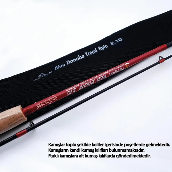 Remixon Red Zoom 210cm 10-35g 2P Spin Kamışı - 3