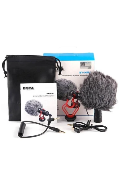 Boya BY-MM1 Condenser Shotgun Mikrofon