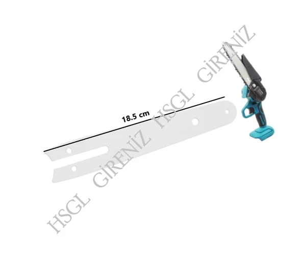 HSGL Akülü Şarjlı El Testeresi Zincir Pala Seti – 1/4 Ayak 18.5 Diş, 18.5 cm Budama Testeres - 2