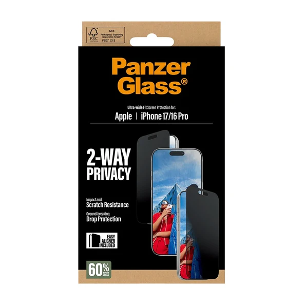 PanzerGlass iPhone 17 UWF Hayalet Cam Ekran Koruyucu (Hizalama Aparatlı) - 5