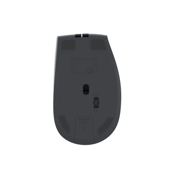 Philips SPK7627 Kablosuz Bluetooth Dual Mod 1600DPI 5 Tuşlu Sessiz Optik Mouse Gri şarjlı - Resim 5