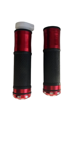 Üniversal Motosiklet Elcik Takımı Gaz Borulu XL 280 Kırmızı - 1
