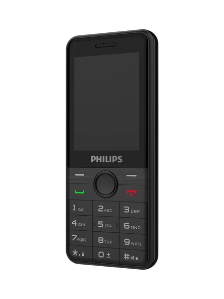 Philips Xenium E172 Kameralı Çift Sim Kart Tuşlu Cep Telefonu Siyah - Kvk Garantili - 2