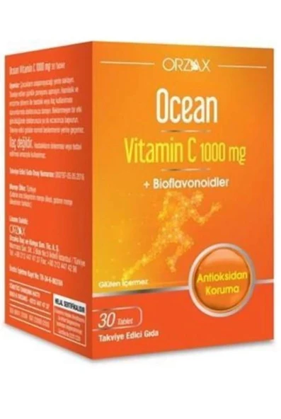Ocean Vitamin C 1000 Mg 30 Tablet - 1