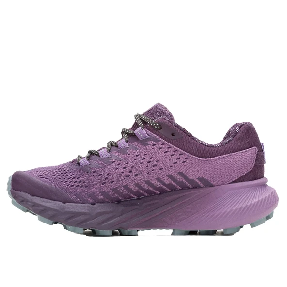 Merrell Agility Remix Kadın Mor Patika Koşusu Ayakkabısı - Renkli J068276 - Resim 2