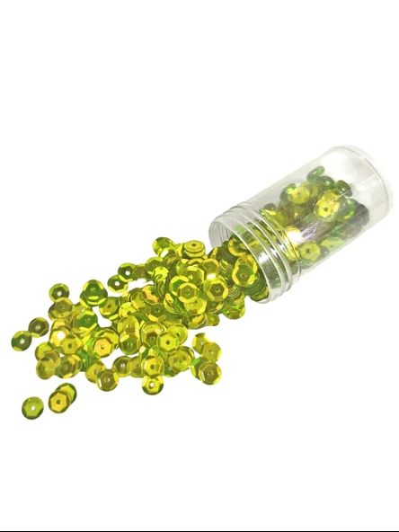 Sarı Renkli Pul Yuvarlak Pul 8mm Pul- 1 Adet ürün görseli