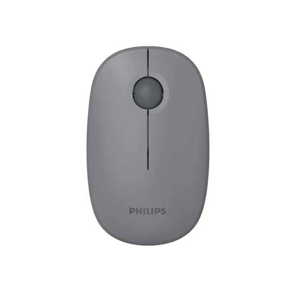 Philips SPK7378 1600 DPI 3 Tuşlu Optik Kablosuz Mouse - Gri - Resim 2