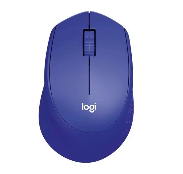 Logitech M330 Silent Plus 910-004910 Mavi Sessiz Optik Kablosuz Mouse ürün görseli 1