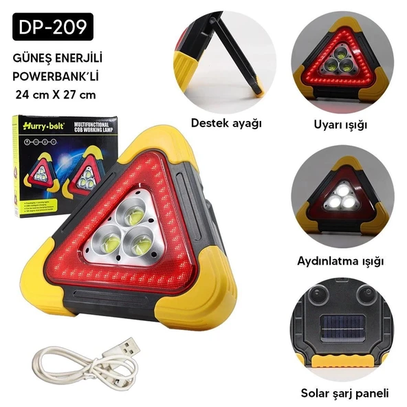 Güneş Enerjili Reflüj Lambası - 1