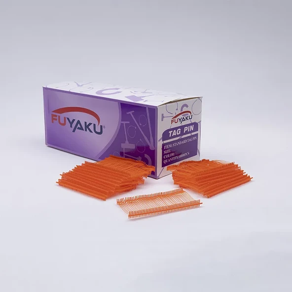 Fuyaku 45 MM Standart Kılçık Etiketleme Plastiği Renkli (10.000 Adet) - Resim 3
