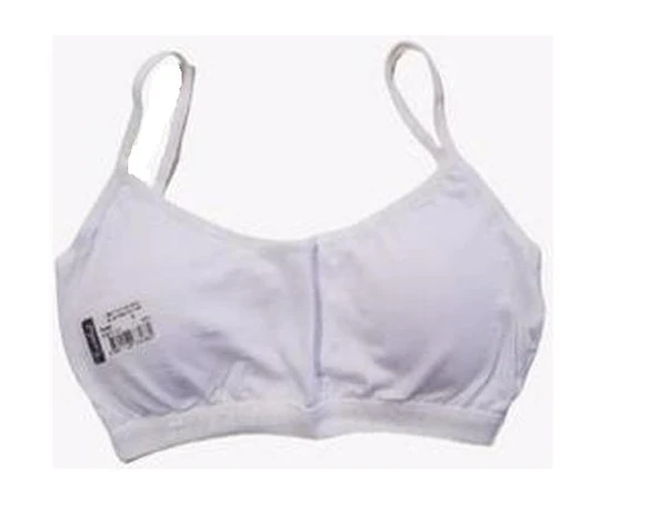 6 Adet Tutku Genç Kız İp Askılı Kaplı Alıştırma Sütyeni 847 - Resim 2