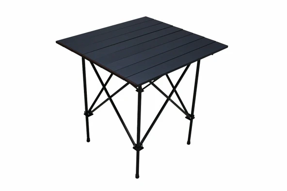 Katlanır Kamp Masası Alüminyum Antrasit ürün görseli
