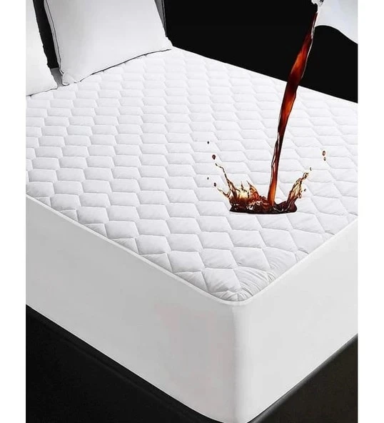 Madame Blue Kapitone Fitted Sıvı Geçirmez Yatak Koruyucu Alez 100x200 - 2