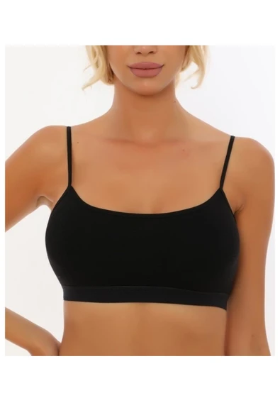 Kota Kadın Pedli İp Askılı Büstiyer 6312 - Resim 4