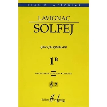 LAVIGNAC SOLFEJ 1B - Resim 2