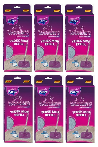 Parex Wondero Yedek Paspas Mop X 6 Adet