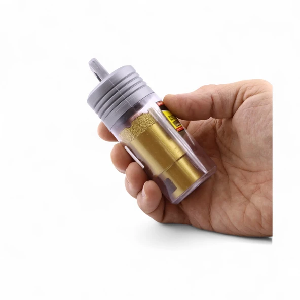 Elmas Kaplamalı 33 mm Granit Mermer Fayans Seramik Delici Matkap Uyumlu Uzun Ömürlü Güçlü Kesici Uç - Resim 4