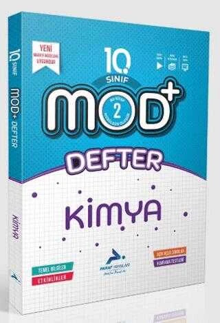 Paraf 10. Sınıf Mod Kimya Defter Yeni ürün görseli