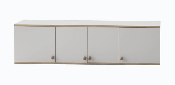Dejavu Asklıklı Çekmeceli Ayakkabılık Portmanto 160x40x204cm - 8