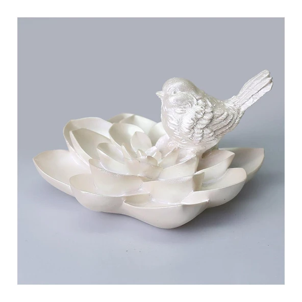 Selim Dekor Camellia Kuşlu Aksesuar İnci ürün görseli