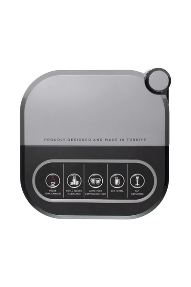 Karaca Hatır Barista Steel Galaxy Grey Cappuccino ve Türk Kahve Makinesi Teşhir - Resim 3