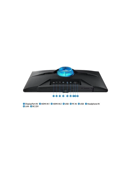 Samsung Smart Odyssey G7 32" 144Hz 1ms (HDMI+DisplayPort) Freesync 4K IPS FLAT Oyun Monitörü LS32BG700EUXUF - 3