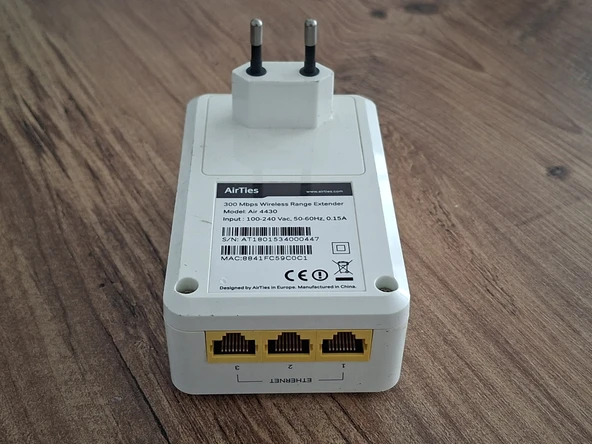 Airties Air 4430 300Mbps Wireless Range Extender Kablosuz Menzil Genişletici - 2