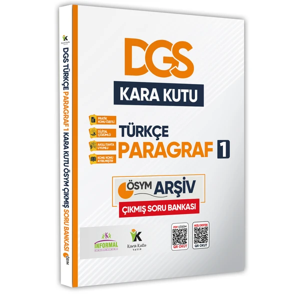 DGS Türkçenin Kara Kutusu KONU KONU PARAGRAF 1 SÖZCÜK CÜMLE ANLAM Konu Özetli D.Çözümlü ÖSYM Çıkmış Soru Bankası