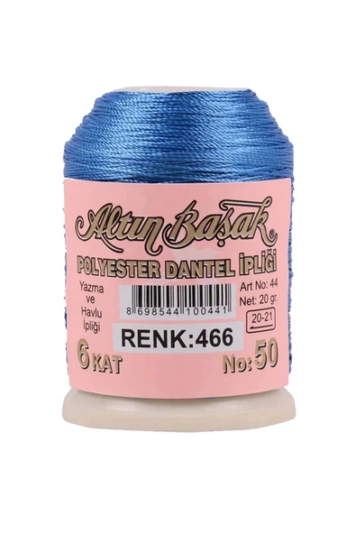 3 Adet Altınbaşak Oya ve Dantel İpi 20 gr - Royaleks - No: 466 - Resim 3