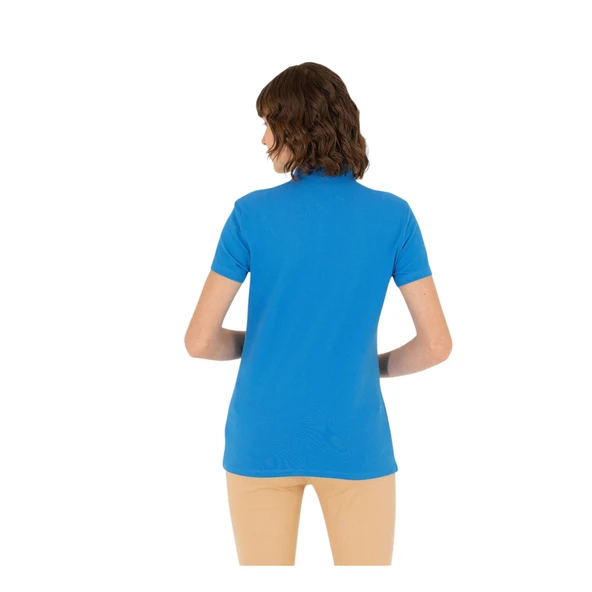 Kadın Polo Yaka Tişört - Resim 11