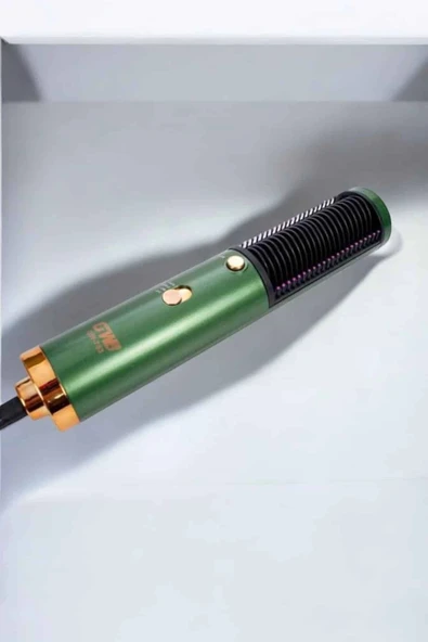 Fön Tarak Saç Düzleştirici Üflemeli Fön Makinesi Sıkı Dişli Taşınabilir - Resim 4