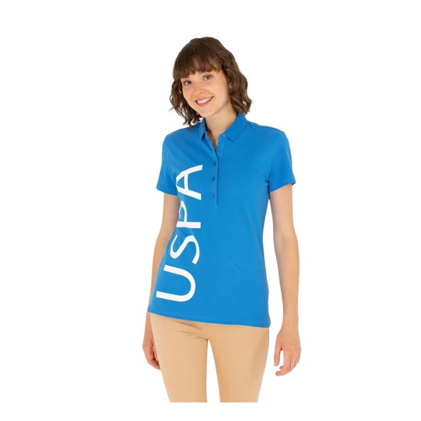 Kadın Polo Yaka Tişört - Resim 7