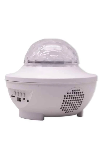 Çok Renkli Projektör Lamba Disko Topu Gece Lambası Kablosuz - Resim 2