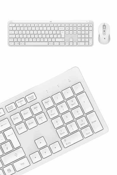 2.4 Ghz Wireless Kablosuz Klavye Mouse Seti Tv Pc Uyumlu - Resim 3