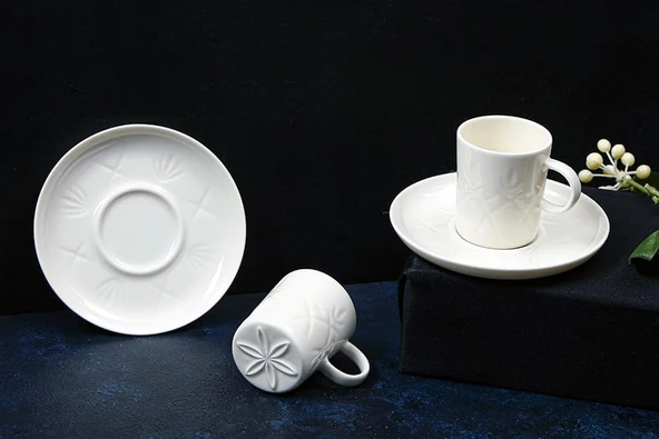 Porland Christina Alumilite 2 Kişilik Kahve Takımı 80cc ürün görseli