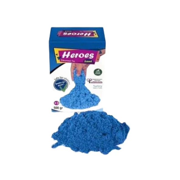 Heros Heroes Kinetik Oyun Kum 500 gr Renkli - 1