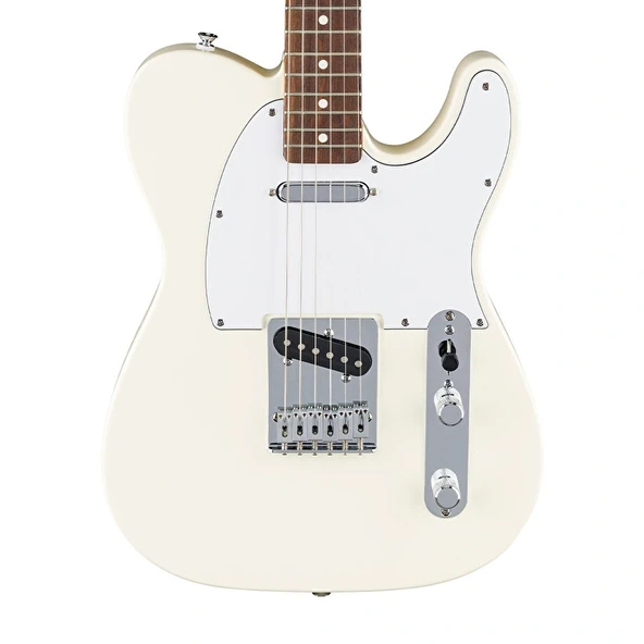 Fender Standard Telecaster Laurel Klavye Olympic White Elektro Gitar - Resim 3