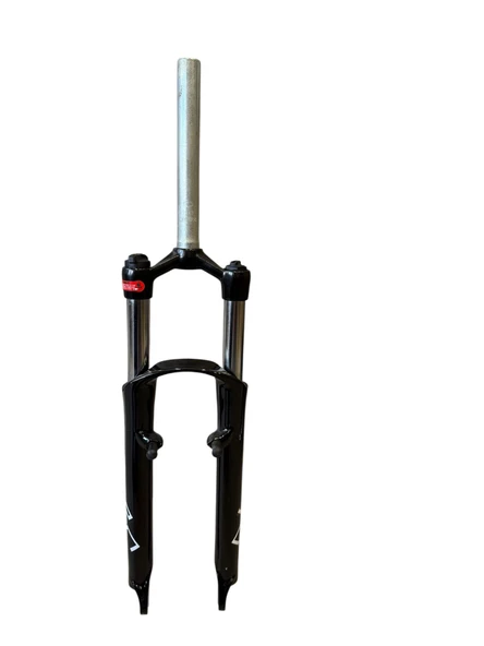 ZOOM M/LO 26" Jant Kilitli Bisiklet Maşası 1-1/8 QR Amortisörlü Maşa V-fren Disk Fren Uyumlu Siyah Yeşil - Resim 2