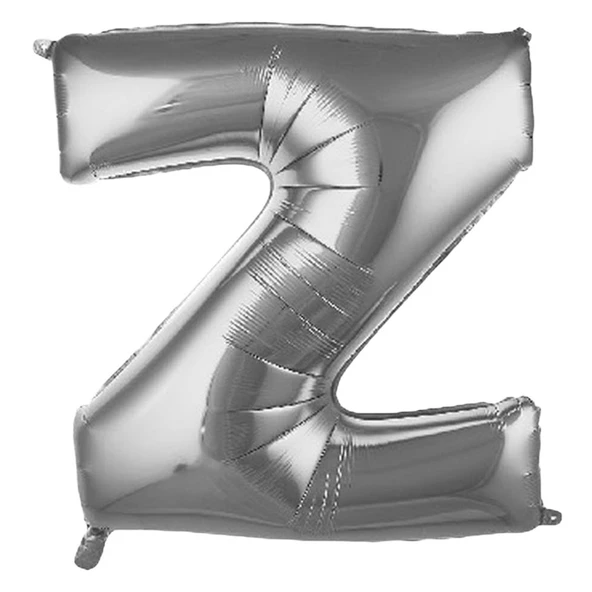İkm İkm Balon Silver Z Harfi Folyo Balon 76 cm - 1