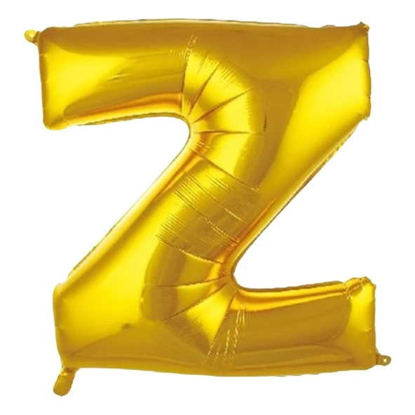 İkm İkm Balon Gold Z Harfi Folyo Balon 76 cm - 1
