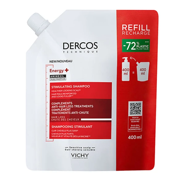 Vichy Dercos Energising Yeniden Dolum 400 ml