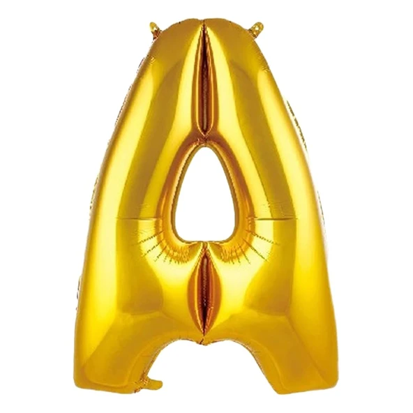 İkm İkm Balon Gold A Harfi Folyo Balon 76 cm - 1