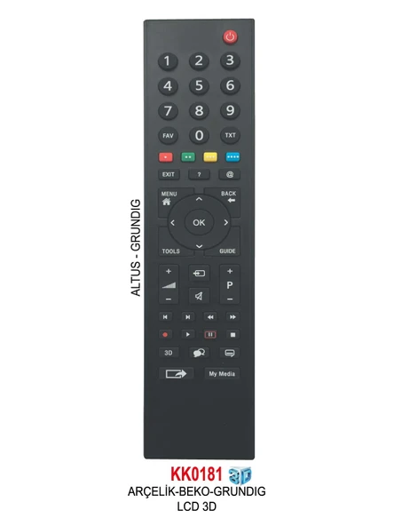 GRUNDIG LCD 3D- KUMANDA