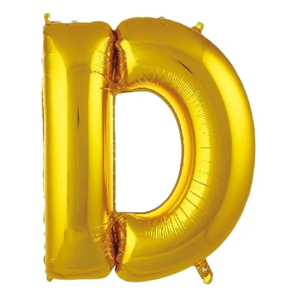 İkm İkm Balon Gold D Harfi Folyo Balon 76 cm - 1