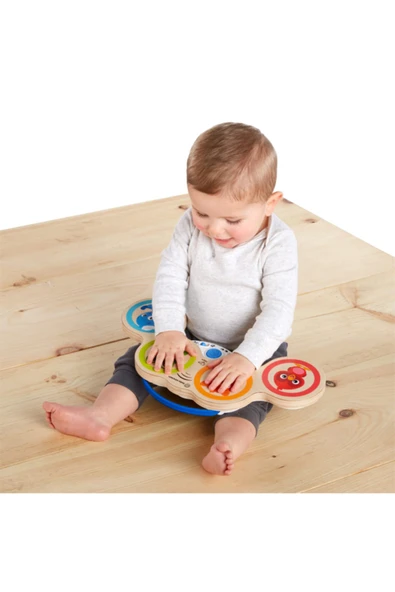 Baby Einstein Hape Magic Touch Drums Ahşap Vurmalı Oyuncak - 6