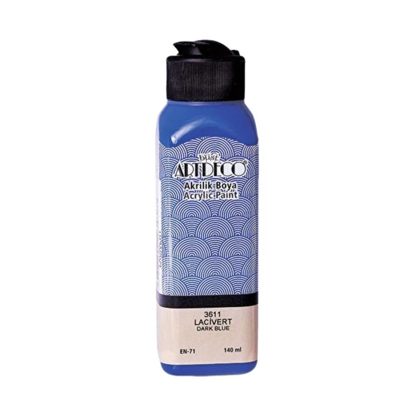 Artdeco Akrilik Boya 140Ml Lacivert 3611 - 1