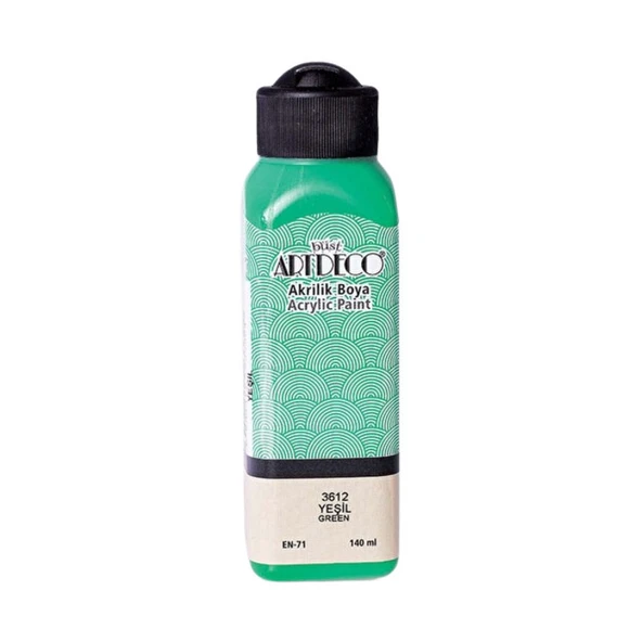 Artdeco Akrilik Boya 140Ml Yeşil 3612 - 1