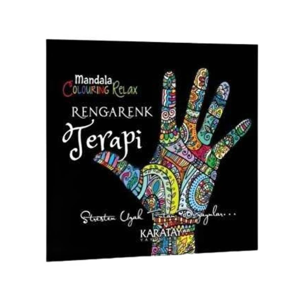 Karatay Yayınları Rengarenk Terapi Mandala - 1
