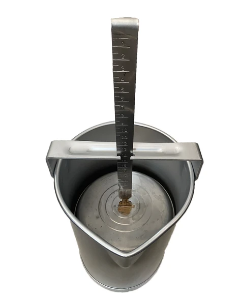 20 Litre Süt Ölçer Kovası Aluminyum (Ölçek) - Resim 5