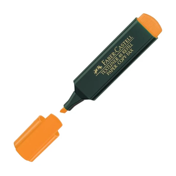 Faber Castell Fosforlu Kalem Turuncu - 1